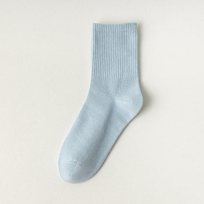 Plus Size Comfy Cotton Quarter Socks(6 Pairs)