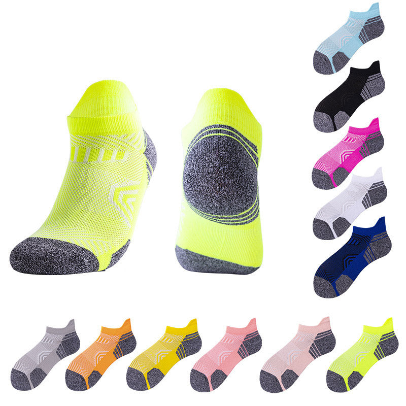 Plus Size Night Running Sports Ankle Socks(4 Pairs)