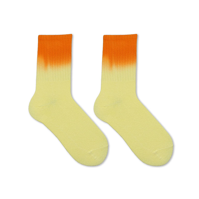 Plus Size Candy Colors Quarter Socks(5 Pairs)