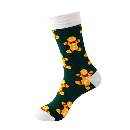 Plus Size Christmas Unisex Cozy Crew Socks(5 Pairs)