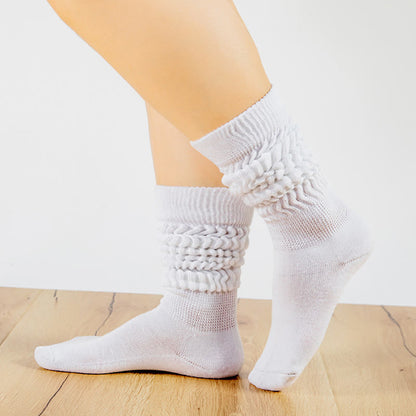 Candy Colored Soft Slouch Socks(2 Pairs)