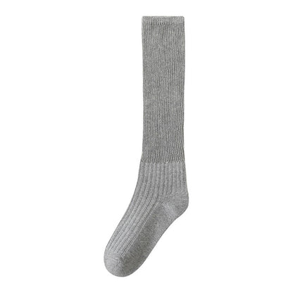 Solid Color Stylish Slouch Socks(3 Pairs)