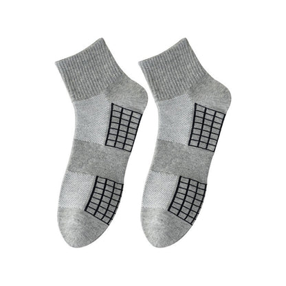 Plus Size Breathable Sport Quarter Socks(3 Pairs)