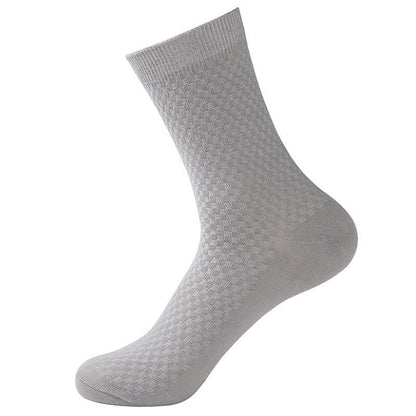 Plus Size Bamboo Fiber Quarter Socks(5 Pairs)