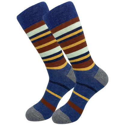 Plus Size Fashion Plaid Crew Socks(5 Pairs)