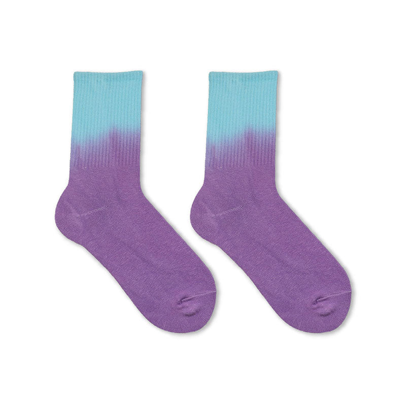 Plus Size Candy Colors Quarter Socks(5 Pairs)