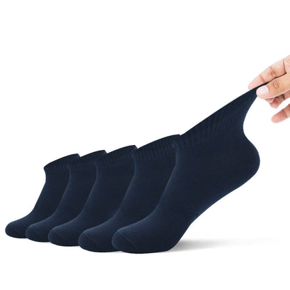 Plus Size Deodorant Ankle Socks(5 Pairs)