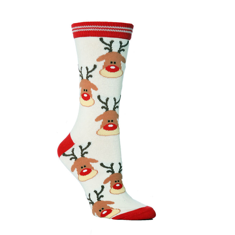 Cute Christmas Holiday Crew Socks(5 Pairs)