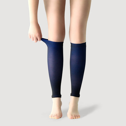 Ice Silk Footless Cool Compression Sleeve Socks Unisex