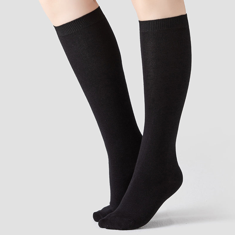 Plus Size Skin Friendly Knee High Socks(2 Pairs)