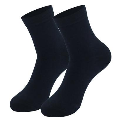 Plus Size Cotton Thick Quarter Socks(3 Pairs)