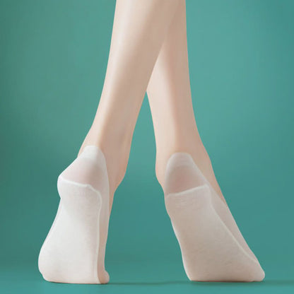 Plus Size Ultra Thin No Show Socks(5 Pairs)