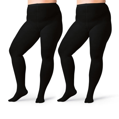 Plus Size Medical Compression Tights Pantyhose(15-20mmhg)