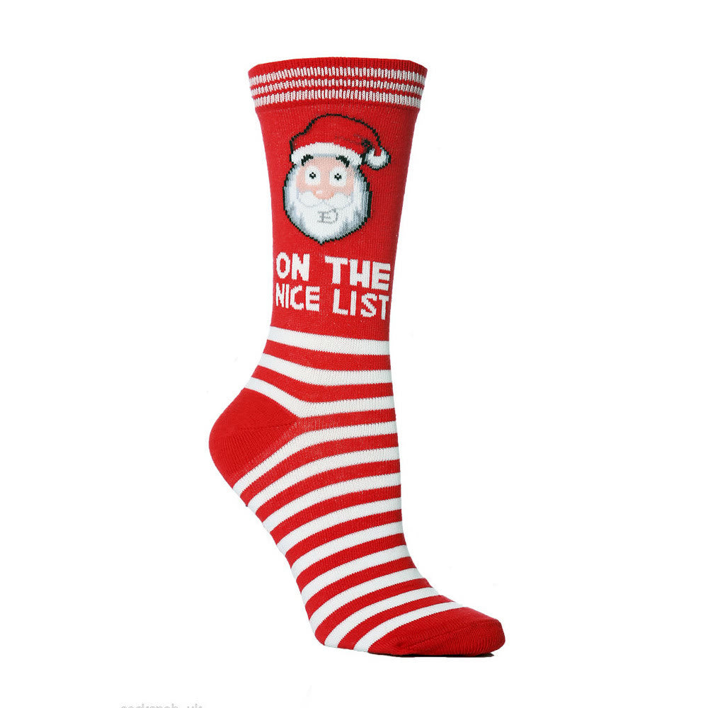 Cute Christmas Holiday Crew Socks(5 Pairs)