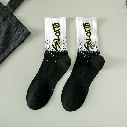 Plus Size Trendy Crew Socks(5 Pairs)