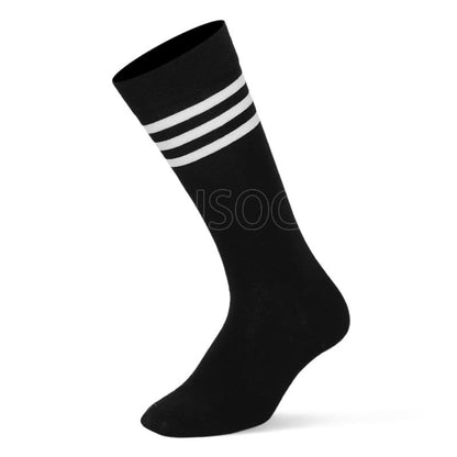 Mixed Color Cotton Plus Size Compression Socks(3 Pairs)