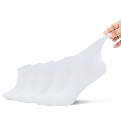 Plus Size Deodorant Ankle Socks(5 Pairs)