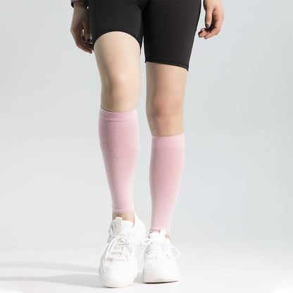 Ice Silk Footless Cool Compression Sleeve Socks Unisex