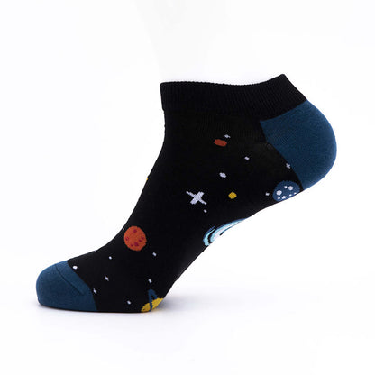 Plus Size Universe Ankle Socks(5 Pairs)