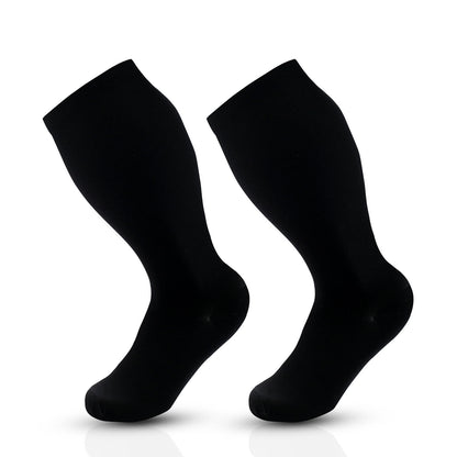 2XL-7XL Plus Size Pure Color Compression Socks