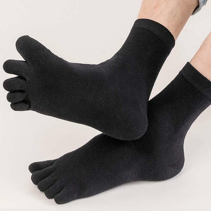 Plus Size Five Toes Antibacterial Alignment Socks(5 Pairs)