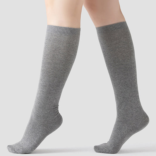 Plus Size Skin Friendly Knee High Socks(2 Pairs)