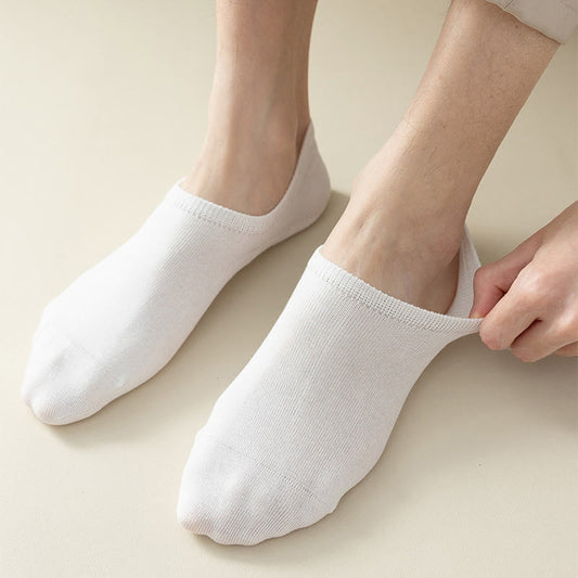 Plus Size Non-Slip No Show Socks(5 Pairs)