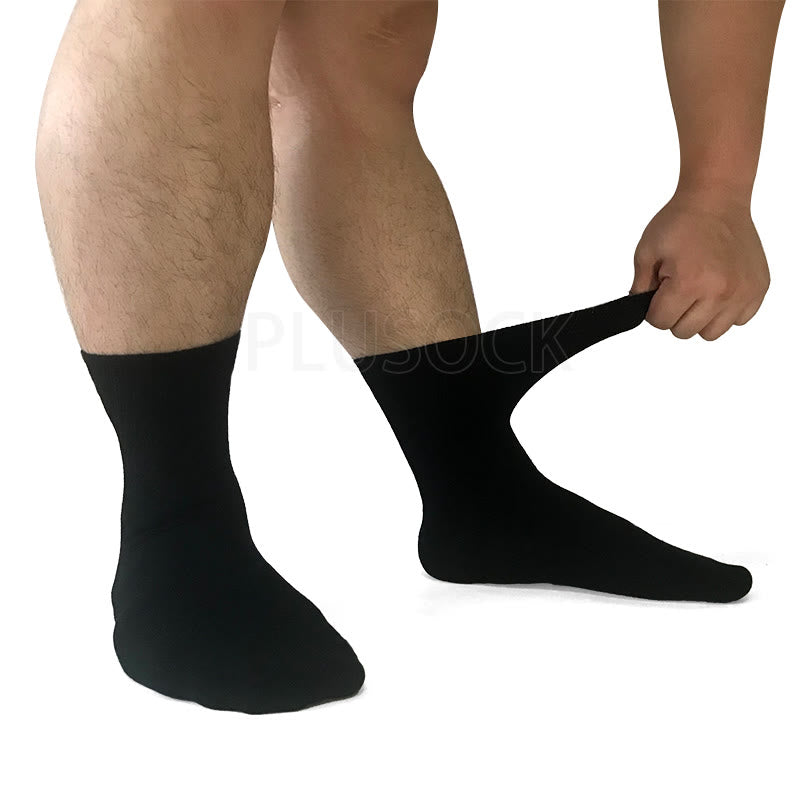 Plus Size Breathable Soft Cotton Socks(3 Pairs)