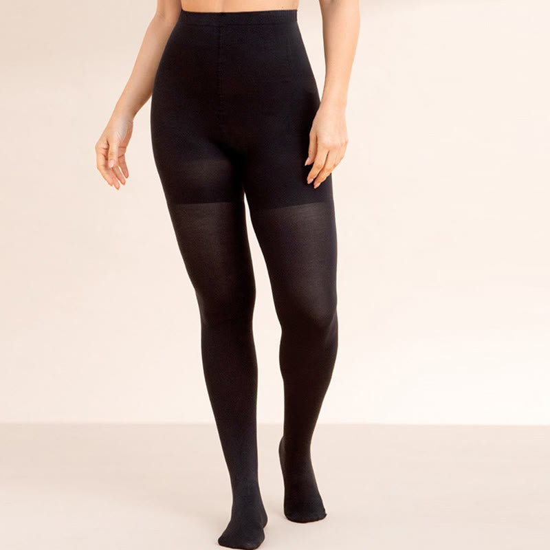 40D Women Tear-proof Plus Size Shaping Tights(3 Pairs)