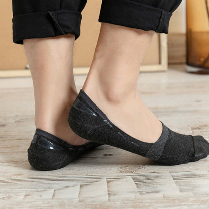 Plus Size Non-Slip No Show Socks(5 Pairs)