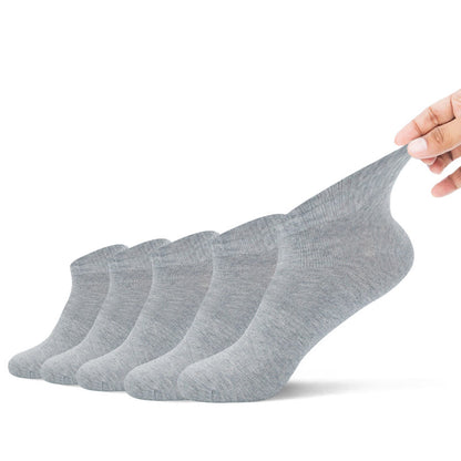 Plus Size Deodorant Ankle Socks(5 Pairs)