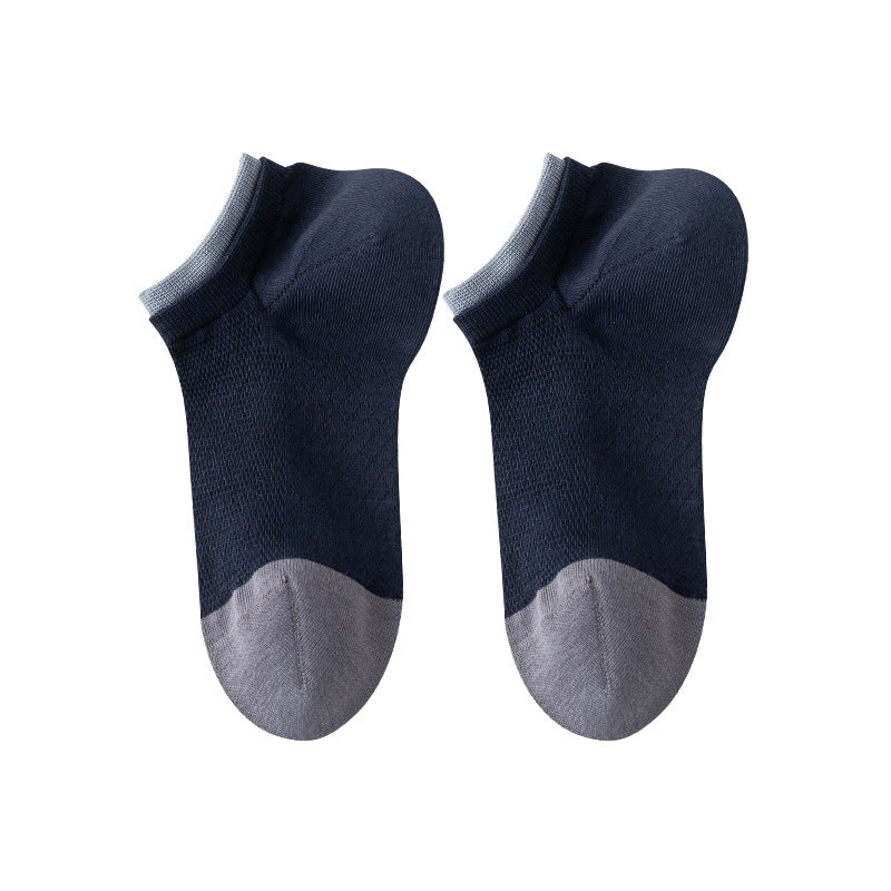 Plus Size Mesh Cotton Ankle Socks(6 Pairs)