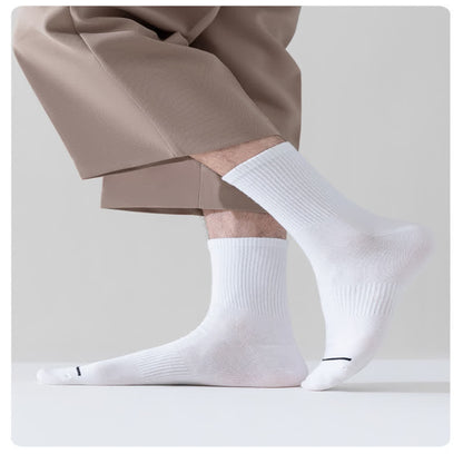 Plus Size Solid Comfy Quarter Socks(6 Pairs)