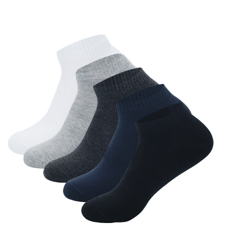 Plus Size Deodorant Ankle Socks(5 Pairs)