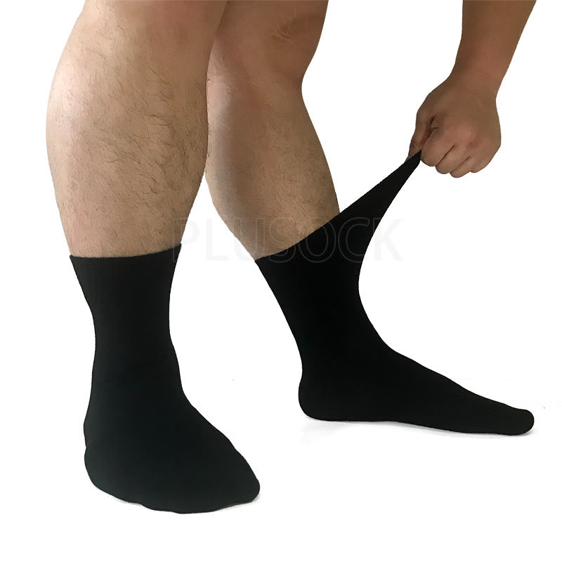 Plus Size Breathable Soft Cotton Socks(3 Pairs)