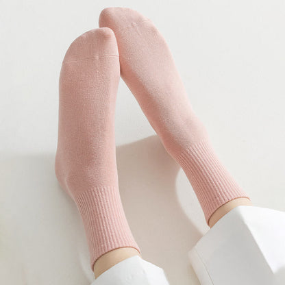 Plus Size Comfy Cotton Quarter Socks(6 Pairs)