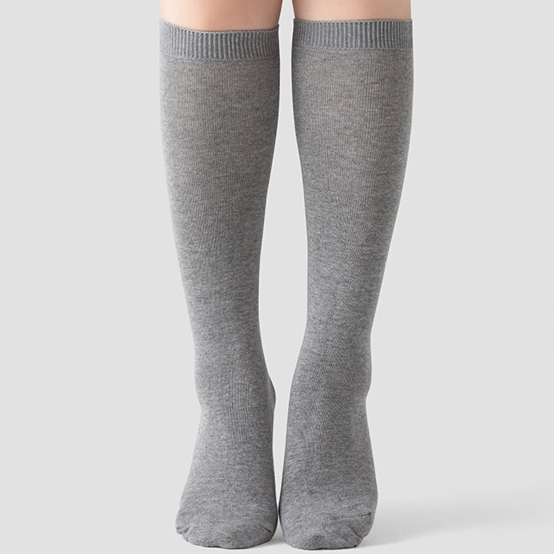 Plus Size Skin Friendly Knee High Socks(2 Pairs)