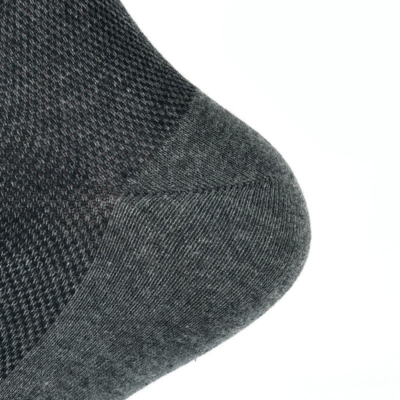 Plus Size Mesh Quarter Socks(10 Pairs)