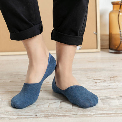 Plus Size Non-Slip No Show Socks(5 Pairs)