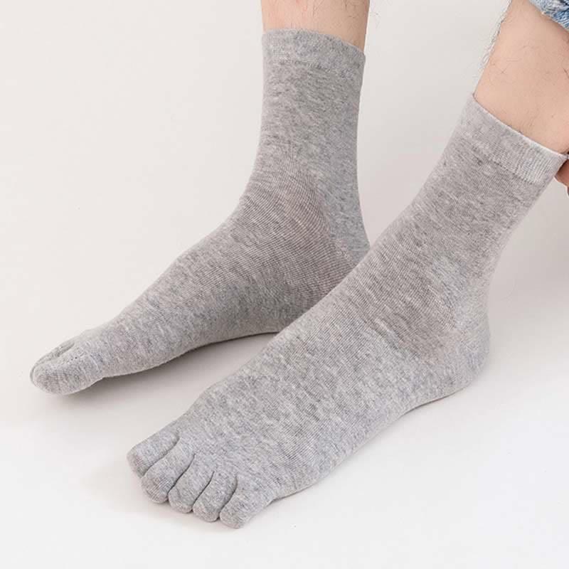 Plus Size Five Toes Antibacterial Alignment Socks(5 Pairs)