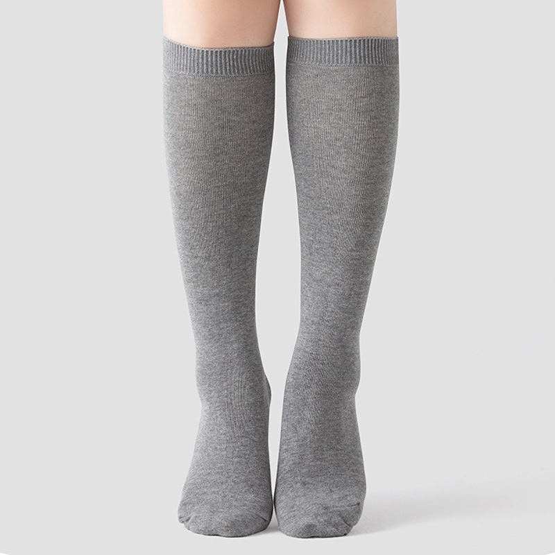 Plus Size Skin Friendly Knee High Socks(2 Pairs)