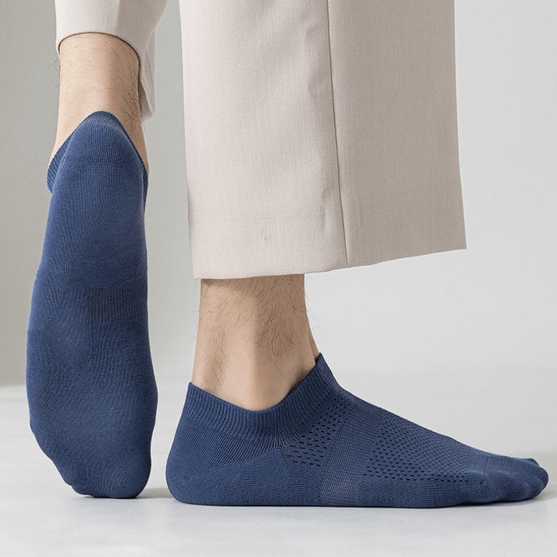 Plus Size Antibacterial Ankle Socks(6 Pairs)