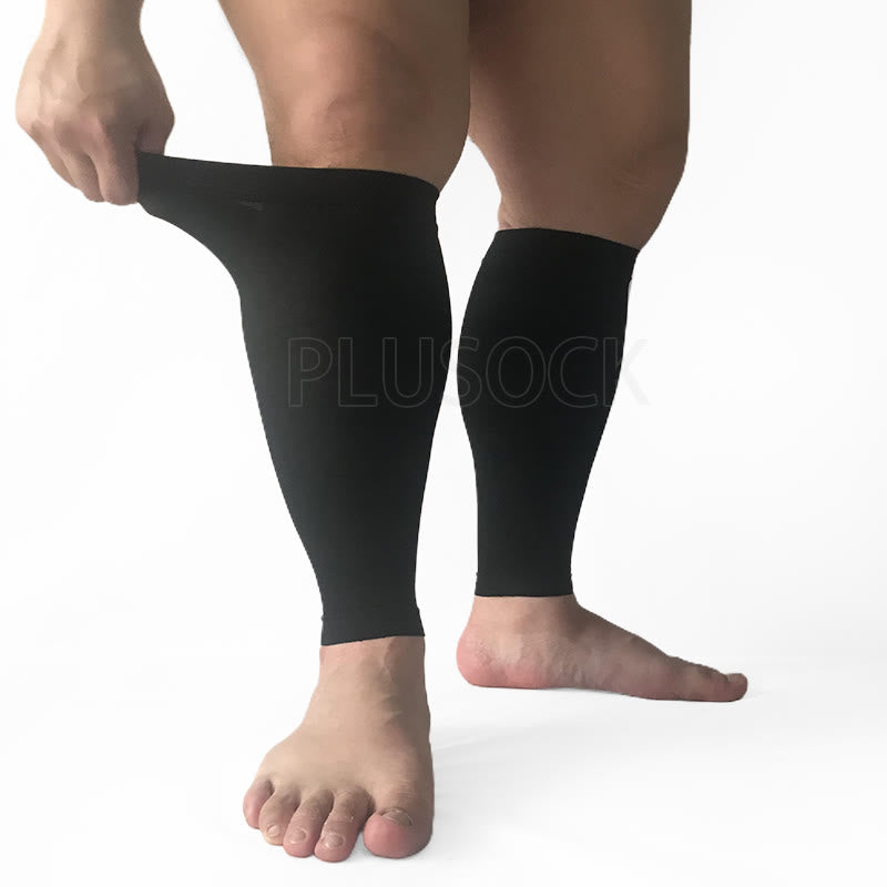 Wide Calf Compression Sleeve Socks Unisex Pain Relief – plusock