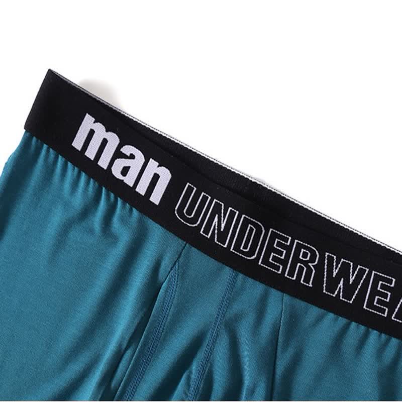 Plus Size Breathable Fly Boxer Briefs(3 Packs)