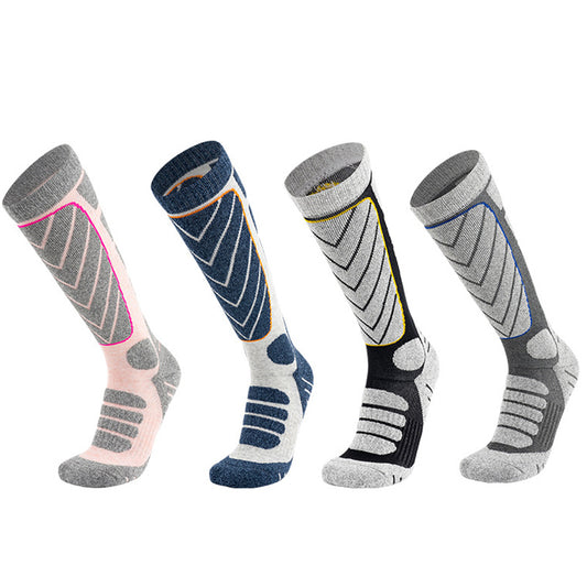 Plus Size Warm Outdoor Sports Knee High Socks(2 Pairs)