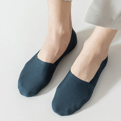 Plus Size Silicone Anti-shedding No Show Socks(5 Pairs)