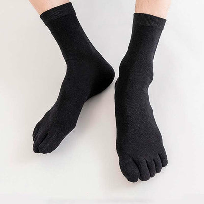 Plus Size Five Toes Antibacterial Alignment Socks(5 Pairs)