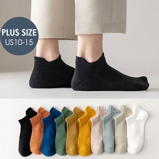 Plus Size Lift Ear Breathable Ankle Socks(5 Pairs)