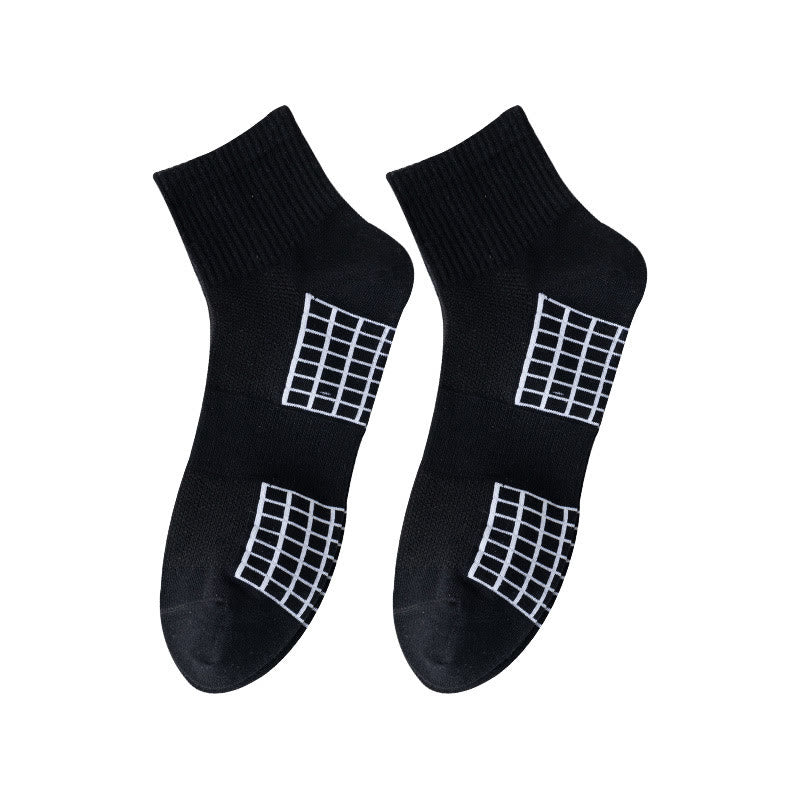 Plus Size Breathable Sport Quarter Socks(3 Pairs)