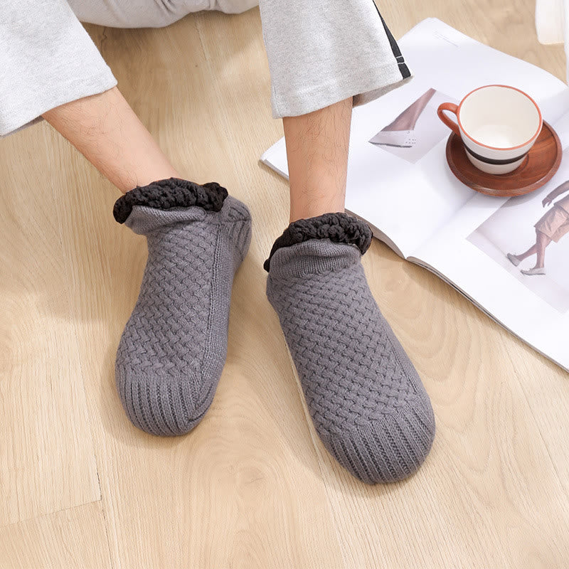 Plus Size Fluffy Cozy Slipper Socks(2 Pairs)